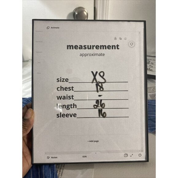 Caslon Women’s Navy-Ivory Chambray Button Up‎ Shirt Long Sleeve SZ XS - Picture 7 of 7